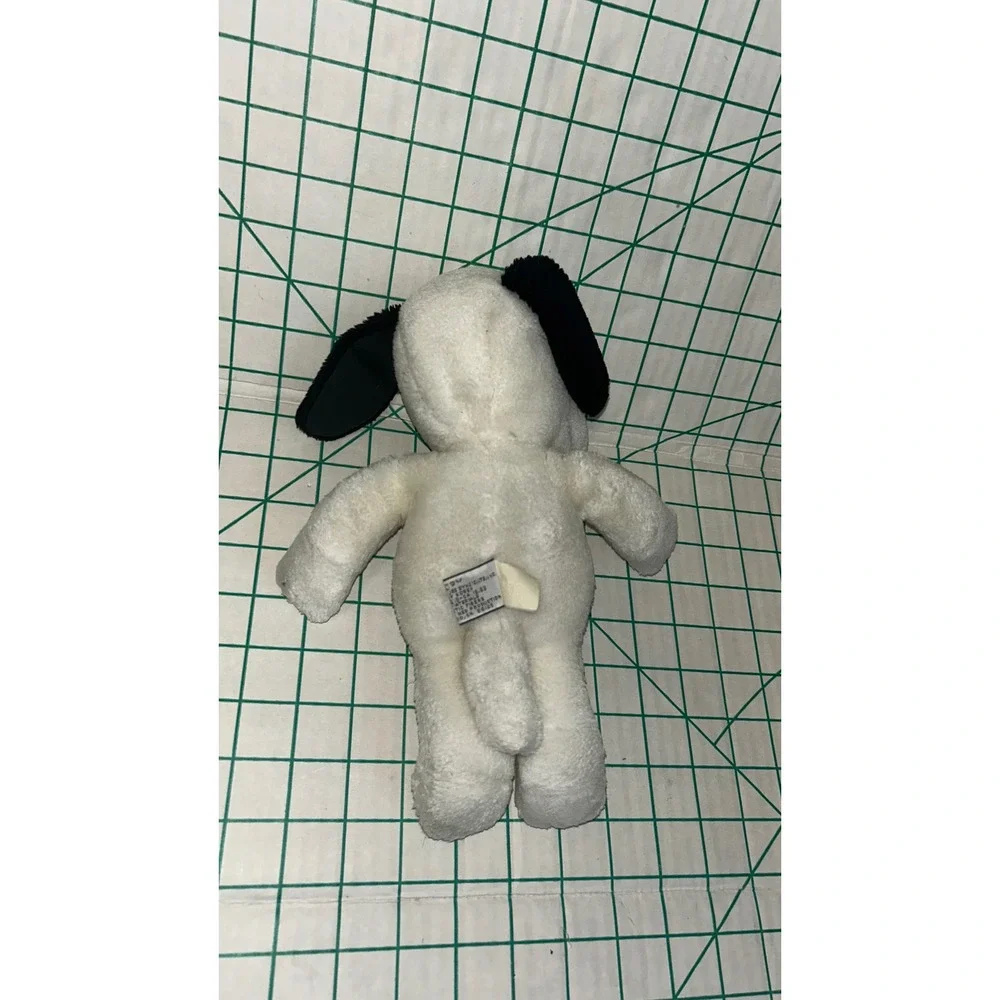 Vintage 1968 Snoopy Peanuts Plush United Feature Syndicate 12 Inch White Black
